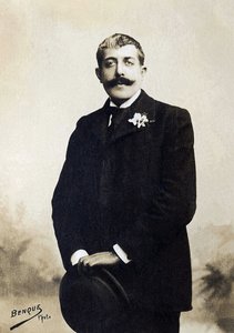 Portret Jeana Lorraina (1855-1906), francuskiego pisarza. autorstwa French Photographer