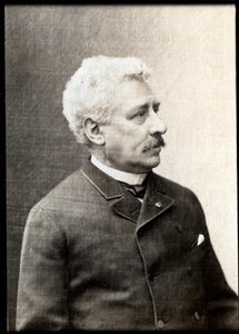 Portret Oliviera Metry (1830-1889), francuskiego dyrygenta i kompozytora. autorstwa French Photographer