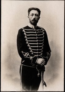 Portret księcia Eugena Szwecji (1865-1947). autorstwa French Photographer