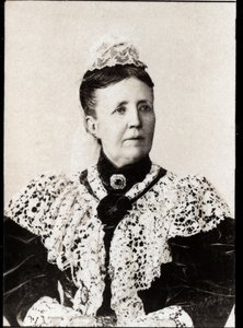 Portret Zofii z Nassau (1836-1913), królowej Szwecji i Norwegii. autorstwa French Photographer