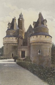 Rambures, zamek autorstwa French Photographer