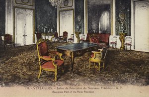 Sala Przyjęć nowego Prezydenta Pałacu Wersalskiego (zdjęcie kolorowe) autorstwa French Photographer
