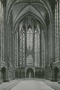 Relikwiarz Sainte-Chapelle, Relikwiarz w kaplicy św. (fotografika) autorstwa French Photographer
