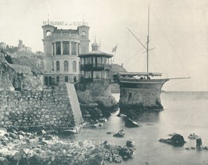 Restauracja Rezerwatu (zdjęcie czarno-białe) autorstwa French Photographer