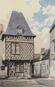 Romorantin, dom z muru pruskiego autorstwa French Photographer