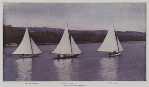 Żeglowanie pod prąd z wiatrem (zdjęcie kolorowe) autorstwa French Photographer