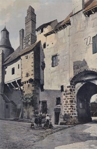 Saint-Benoit-du-Sault, brama miejska i dzwonnica autorstwa French Photographer