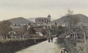 Saint-Bertrand-de-Comminges, Widok ogólny autorstwa French Photographer