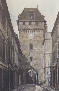 Saint-Jean-Dangely, Brama Zegarowa autorstwa French Photographer
