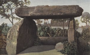 Saint-Nazaire, Dolmen otacza plac autorstwa French Photographer