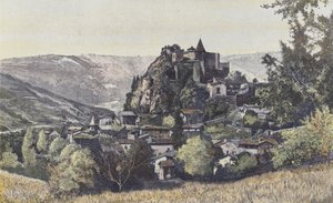 Saint-Paul-en-Cornillon, Widok na wioskę Cornillon autorstwa French Photographer