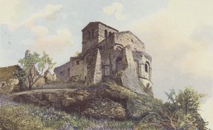 Saint-Romain-le-Puy, Kościół autorstwa French Photographer