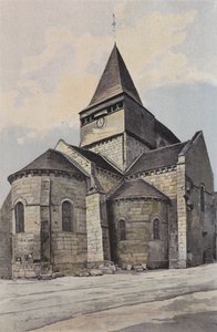 Sancergues, Kościół, Ensemble N E autorstwa French Photographer