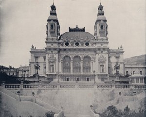 Kasyno nad morzem (zdjęcie czarno-białe) autorstwa French Photographer