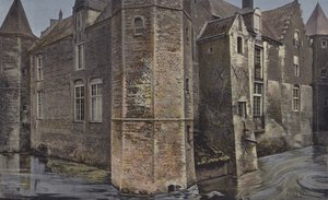 Steene, zamek, Cote des Pits autorstwa French Photographer