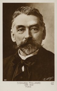 Stephane Mallarme (1842-1898), poeta francuski autorstwa French Photographer