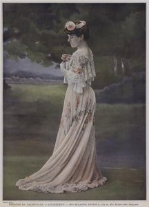 Suzanne Despres jako Mademoiselle Richter w LEsbroufe (kolorowe zdjęcie)