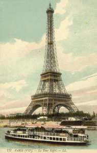 Wieża Eiffla (kolorowe zdjęcie) autorstwa French Photographer
