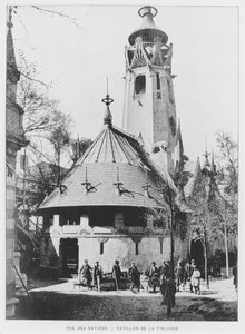 Pawilon fiński przy Rue des Nations na Exposition Universelle 1900, Paryż autorstwa French Photographer