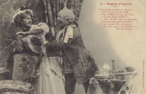 Odnowa miłości (zdjęcie czarno-białe) autorstwa French Photographer