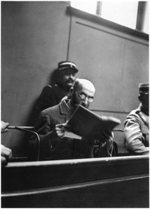 Proces Henri Desire Landru (1869-1922) 20 listopada 1921 autorstwa French Photographer