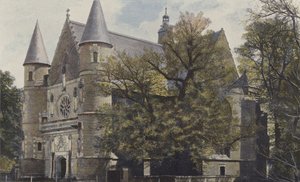 Tilloloy, kościół, widok z boku S O autorstwa French Photographer
