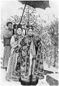 Tzu Hsi (1835-1908) Cesarzowa Wdowa Chin, ok. 1903 autorstwa French Photographer