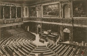 Kongres Wersalski. Pocztówka wysłana w 1913 roku. autorstwa French Photographer