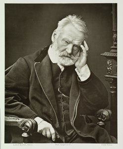 Victor Hugo (1802-85), z Galerie Contemporaine, c.1874-78 autorstwa French Photographer