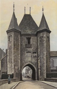 Villeneuve-sur-Yonne, Porte de Joigny autorstwa French Photographer