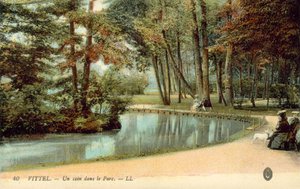 Vittel, Park autorstwa French Photographer