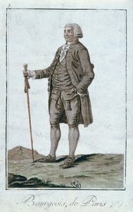 Burżua z Paryża, 1787 autorstwa French School