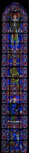 Cherubin, Dawid, Ezechiel i rzeźnicy-dawcy (w103) autorstwa French School