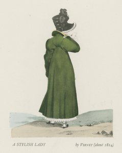 Stylowa dama (ok. 1814) autorstwa French School