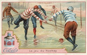 Gra w hokeja autorstwa French School
