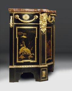 Późna komoda Ludwika XV, ok. 1763-70 autorstwa French School