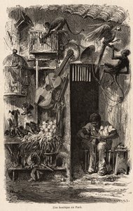 Sklep w Para, ilustracja do podróży pana Biarda do Brazylii w latach 1858-1859. Grawer w „Le tour du monde” 1861. Kolekcja Selvy. autorstwa French School