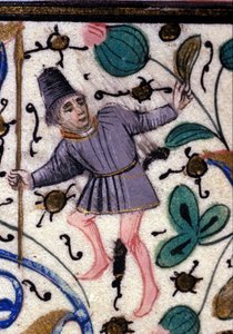 Giermek. Francuski rękopis Petrarki (Francesco Petrarca) z XIII wieku. Biblia Miejska z Rimini. autorstwa French School