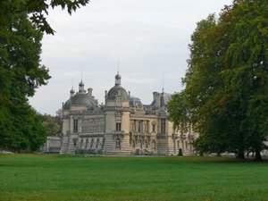 Widok na zamek autorstwa French School
