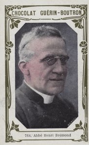 Abbe Henri Bremond (kolorowe zdjęcie) autorstwa French School