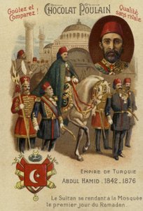 Abdul Hamid II, sułtan Imperium Osmańskiego autorstwa French School