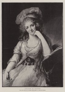 Adelaide de Bourbon (grafika) autorstwa French School