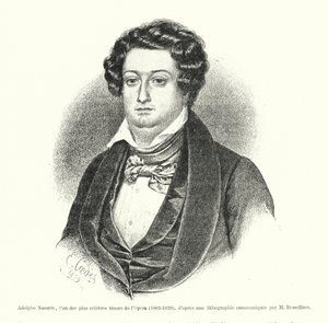 Adolphe Nourrit, jeden z najsłynniejszych tenorów operowych autorstwa French School