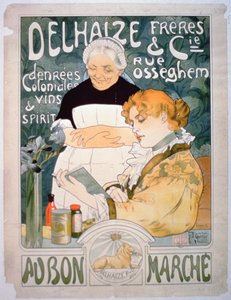 Reklama Delhaize, Brothers and Co. na Bon Marche autorstwa French School