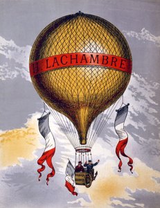 Reklama balonów produkcji H. Lachambre, 1880-1900
