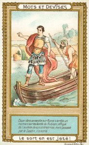 Kość jest odlewana (Kość jest odlewana) (chromolitho) autorstwa French School