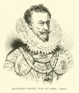Aleksander Farnese, książę Parmy autorstwa French School