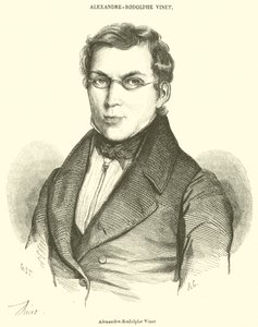 Alexandre-Rodolphe Vinet (rycina) autorstwa French School