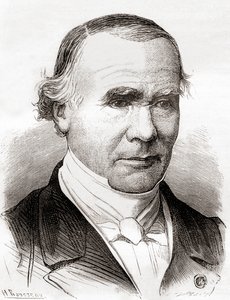 Alfred-Armand-Louis-Marie Velpeau, z „Les Merveilles de la Science”, wydana ok. 1870 r. (lito) autorstwa French School