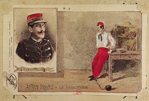 Alfred Dreyfus (1855-1935) jako więzień, 1894-1906 autorstwa French School